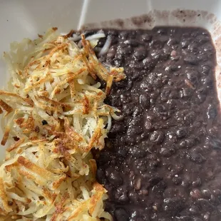 Hash Browns, Beans