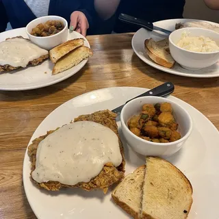 Chicken Fried Steak & Eggs