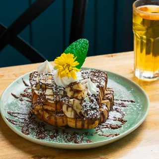 Banana Nutella French Toast