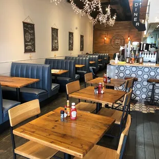 Beautiful, spacious, clean interior.