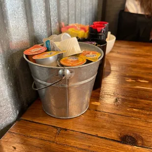 Little bucket of thingys