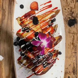 Very Berry French toast