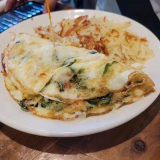 Iron Man Egg White Omelet