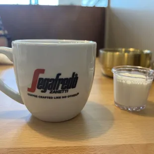 First cup of coffee at my local new Starwood Cafe!