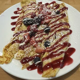 Berry Crepes