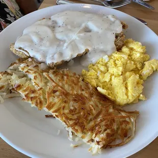 Chicken Fried Steak Breakfast