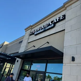 Outside of Starwood Cafe