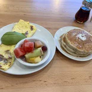 Bacon Avocado Omelette