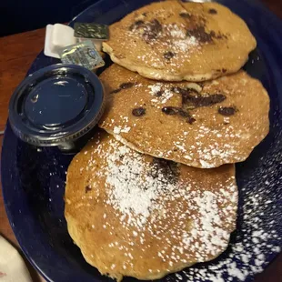 Chocolate chip pancakes