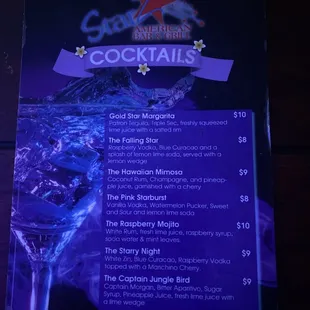 StarZ  Cocktails