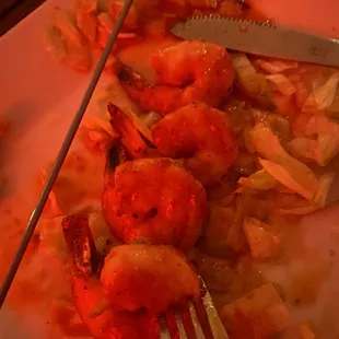 Garlic Lime Shrimp Skewers