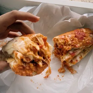 Chicken Parmigiana Sandwich