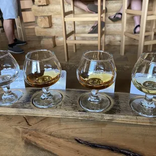 Tasting flight
