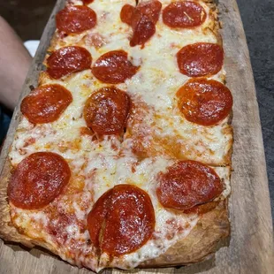 Pepperoni flatbread