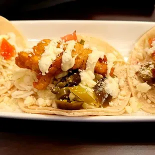 Fish taco appetizer, very good. $11.