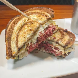 Smoked Brisket Pastrami Sandwich