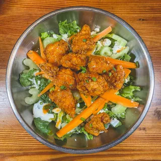 Buffalo Chicken Silver Bowl