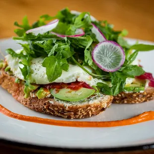 Avocado Toast at State and Lake Chicago Tavern