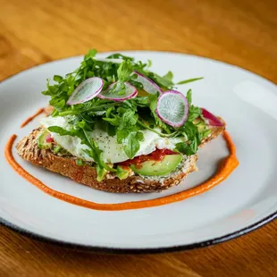 Avocado Toast at State and Lake Chicago Tavern