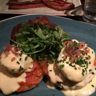 Salmon Eggs Benedict