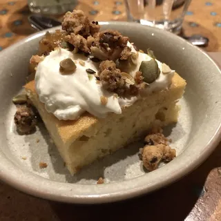 Brown Butter Parsnip Cake