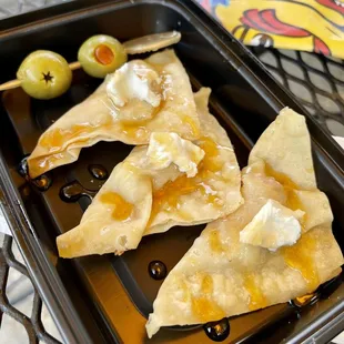 Fried charcuterie board