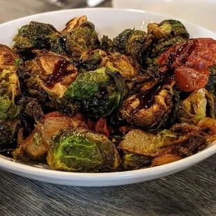 These brussel sprouts! If you don't like this vegtable, you will after you eat this!