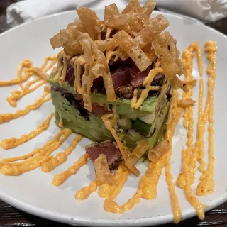 Blackened Tuna Stack