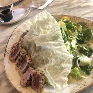 Ahi Tuna Salad Dinner