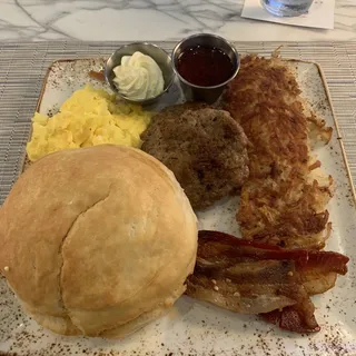 State Fare Breakfast Plate
