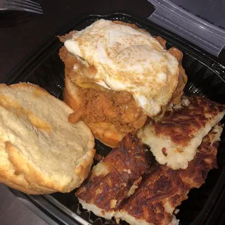 Cathead Biscuit Sandwich