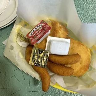 Biscuits and Hushpuppies