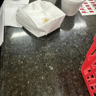 The burrito ready to go.....