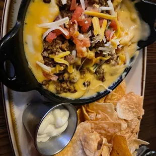 Skillet Queso with Chorizo