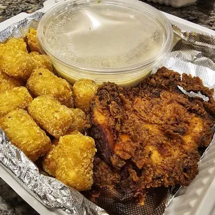 Chicken fried chicken