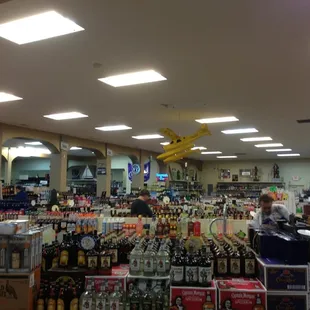 Warehouse type store with warehouse prices