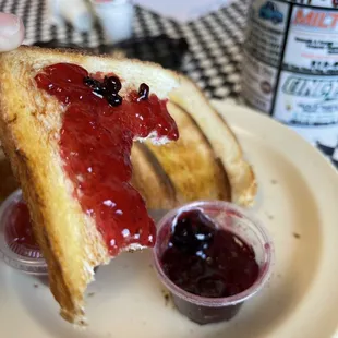 Homemade jelly.  Enough said.