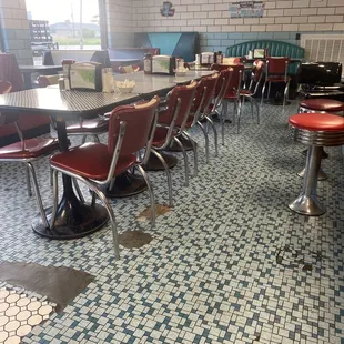 The dining room at State Line Restaurant.