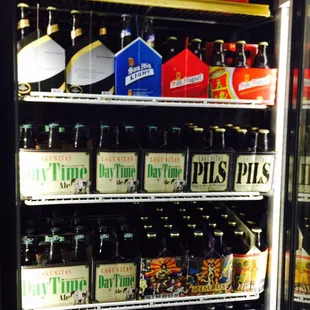 Lots of goodies beer variety