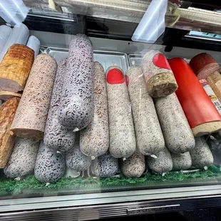 Lunch meats including head cheese