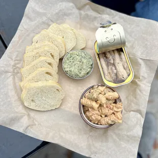 Tin of tiny fishes