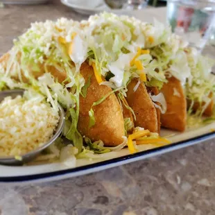 Fried Beef Tacos