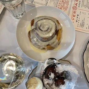 The quintessential Hushpuppies and giantesse Cinnamon Roll