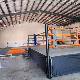 The new Muay Thai (Kickboxing) Ring