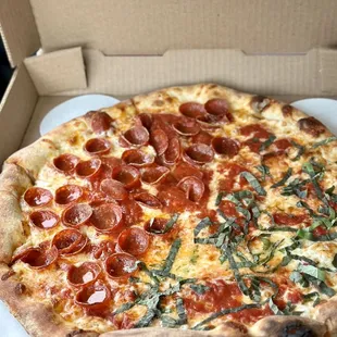 pizza, food