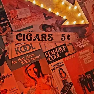 State Social House - Cigar Lounge Decor