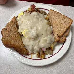 Smothered platter