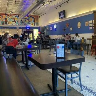 From the front corner looking to the rear