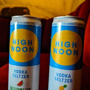 Drinks at the theatre