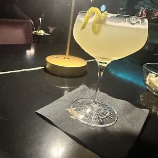 Zombie Reviver!!! After 2 strong drinks this one felt calm but it kicked in after I was done